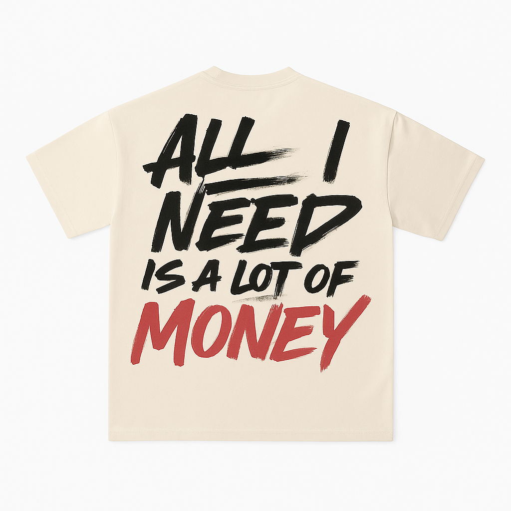 ALL I NEED IS A LOT OF MONEY