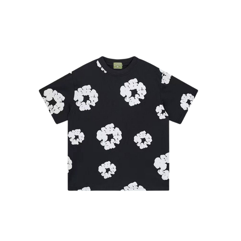 Blooming Flowers Fleece T-Shirt