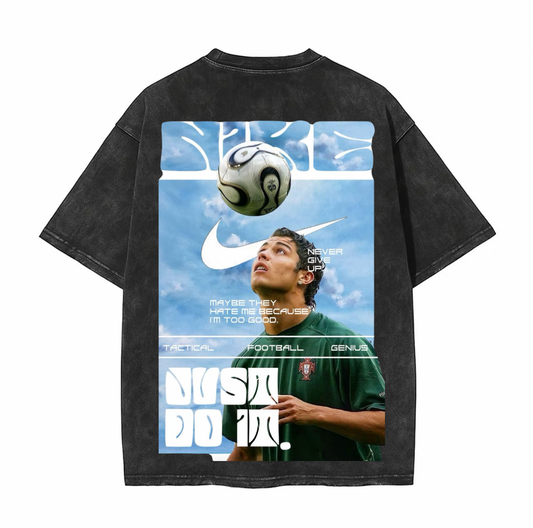CRISTIANO RONALDO TEE T-SHIRT. GOAT.