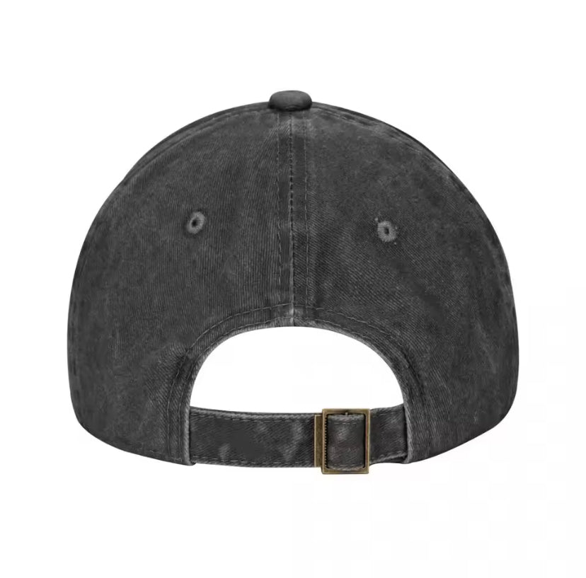 Vintage Washed "SAUDI" Cap - National Day Special (BLACK)
