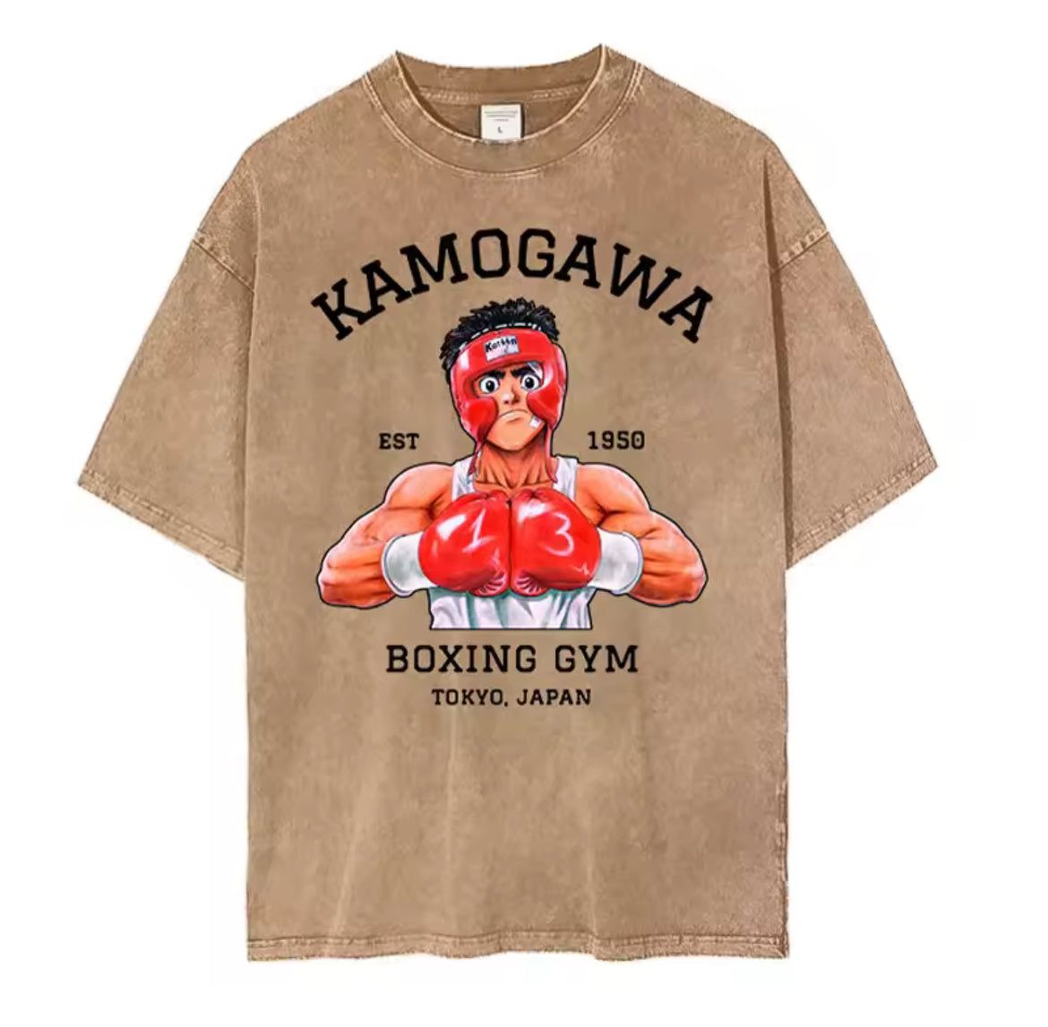 VINTAGE OVERSIZED KAMOGAWA BOXING GYM T-SHIRT